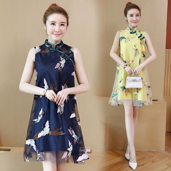 2019 qipao lace cheongsam modern chinese traditional wedding dress women vestido oriental collars long qi pao chinese dress, Red
2019 qipao lace cheongsam modern chinese traditional wedding dress women vestido oriental collars long qi pao chinese dress, Red