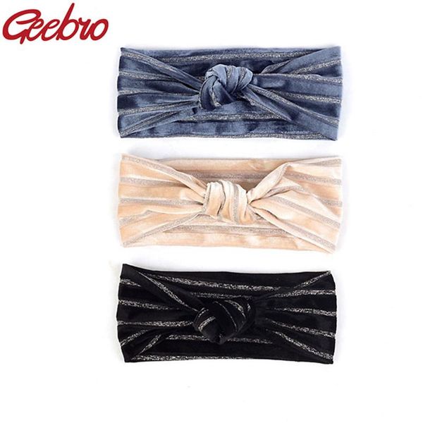 geebro woman cotton colorful velvet stripe knotted headbands headwear boho soft ribbed elastic hairband accessories party turban
geebro woman cotton colorful velvet stripe knotted headbands headwear boho soft ribbed elastic hairband accessories party turban