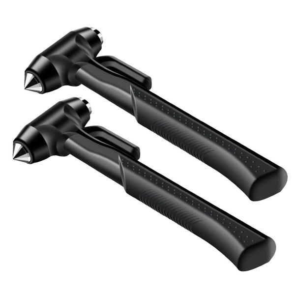 2pcs portable emergency hammer safety hammers window glass breaker seatbelt cutter emergency accessory escape tool with holder
2pcs portable emergency hammer safety hammers window glass breaker seatbelt cutter emergency accessory escape tool with holder