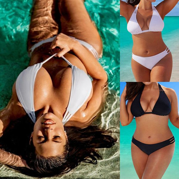 plus size xl-4xl women hollow out lace up halter push-up bikini set swimsuits triangle bathing beach two-piece suits
plus size xl-4xl women hollow out lace up halter push-up bikini set swimsuits triangle bathing beach two-piece suits