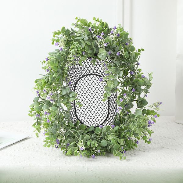 1pc simulation rattan strip flower eucalyptus artificial green plant wall hanging diy wedding decoration wreath hanging vine
1pc simulation rattan strip flower eucalyptus artificial green plant wall hanging diy wedding decoration wreath hanging vine