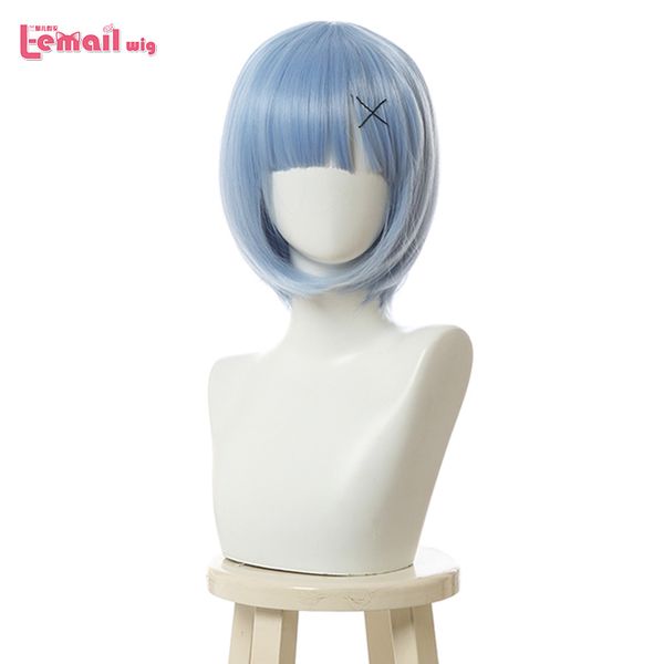l-email wig rem cosplay wigs re:zero starting life in another world cosplay blue bobo short wig heat resistant synthetic hair, Black
l-email wig rem cosplay wigs re:zero starting life in another world cosplay blue bobo short wig heat resistant synthetic hair, Black