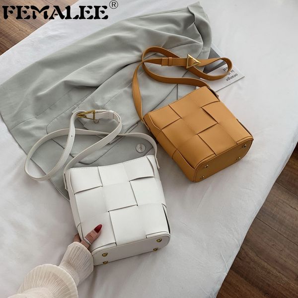 2020 woven bucket bag for women shoulder bag pu leather knot detail fashion ladies crossbody bags female casual purse handbags
2020 woven bucket bag for women shoulder bag pu leather knot detail fashion ladies crossbody bags female casual purse handbags