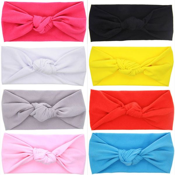 children solid color knot elastic headbands for kids baby hairbands lovely fashion party club hair accessories, Slivery;white
children solid color knot elastic headbands for kids baby hairbands lovely fashion party club hair accessories, Slivery;white