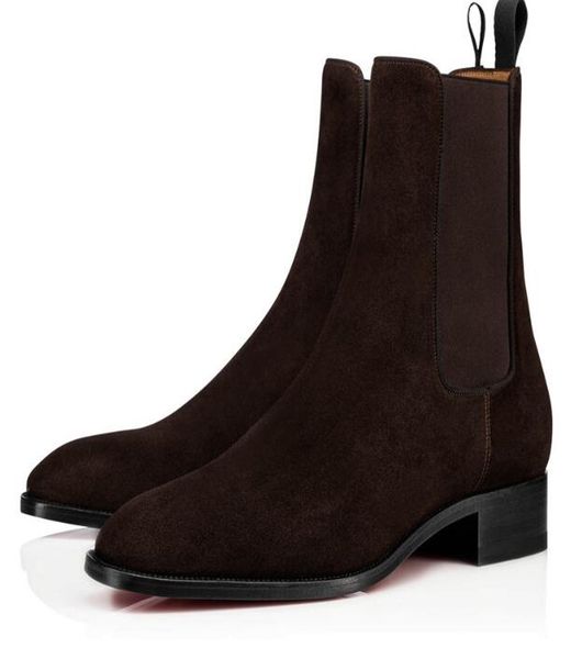 new designer sneakers red bottoms fashion boots suede spike luxurys men women rivet boots party wedding leather martin boots c151, Black
new designer sneakers red bottoms fashion boots suede spike luxurys men women rivet boots party wedding leather martin boots c151, Black
