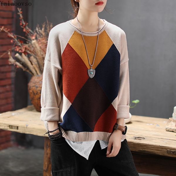 yalabovso 2019 new printed sweater loose o neck sweater for women bottom shirt loose retro vintage a0bz4, White;black
yalabovso 2019 new printed sweater loose o neck sweater for women bottom shirt loose retro vintage a0bz4, White;black