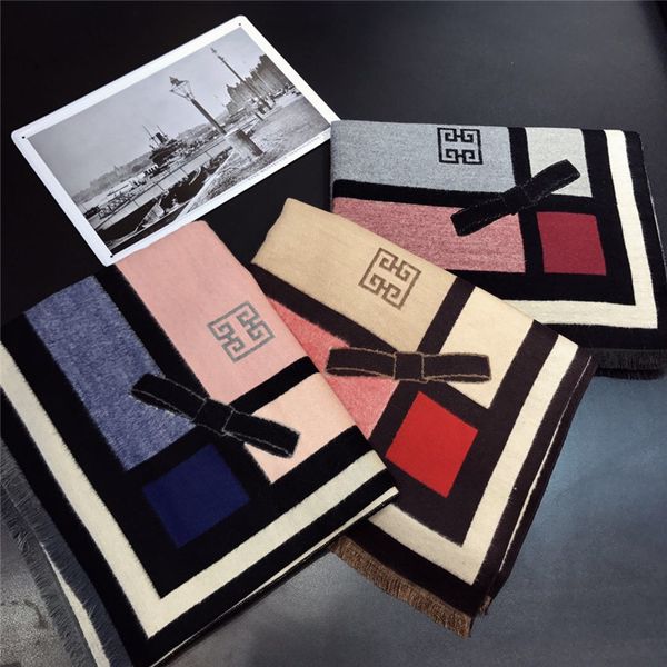 scarf women autumn and winter warm cashmere women's scarf thickened star with the same classic big air conditioning shawl, Blue;gray
scarf women autumn and winter warm cashmere women's scarf thickened star with the same classic big air conditioning shawl, Blue;gray