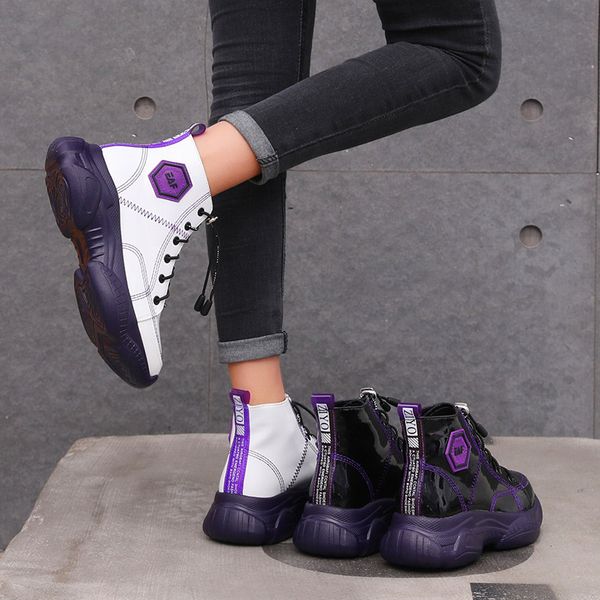 women's waterproof boots non-slip wear-resistant martin boots women's vulcanized shoes comfortable casual shoes chaussures femme, Black
women's waterproof boots non-slip wear-resistant martin boots women's vulcanized shoes comfortable casual shoes chaussures femme, Black