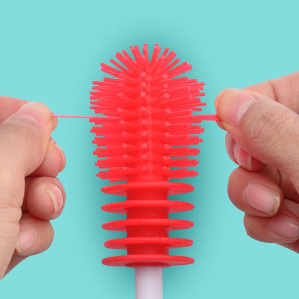 multi-functional long handle scrubbing household food-grade silicone washing cleaning tool portable baby feeding-bottle brush
multi-functional long handle scrubbing household food-grade silicone washing cleaning tool portable baby feeding-bottle brush