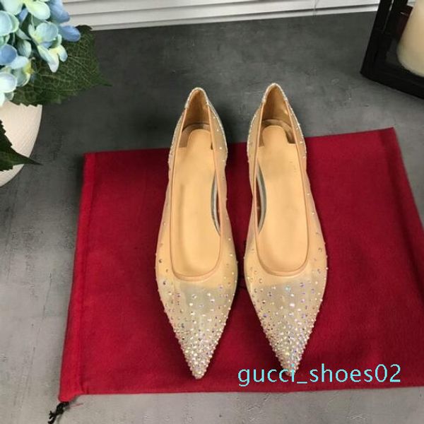 new women flats gauze crystal flats shoe luxury designer red bottom mesh rhinestone lady driving shoes 34-41 02g, Black
new women flats gauze crystal flats shoe luxury designer red bottom mesh rhinestone lady driving shoes 34-41 02g, Black