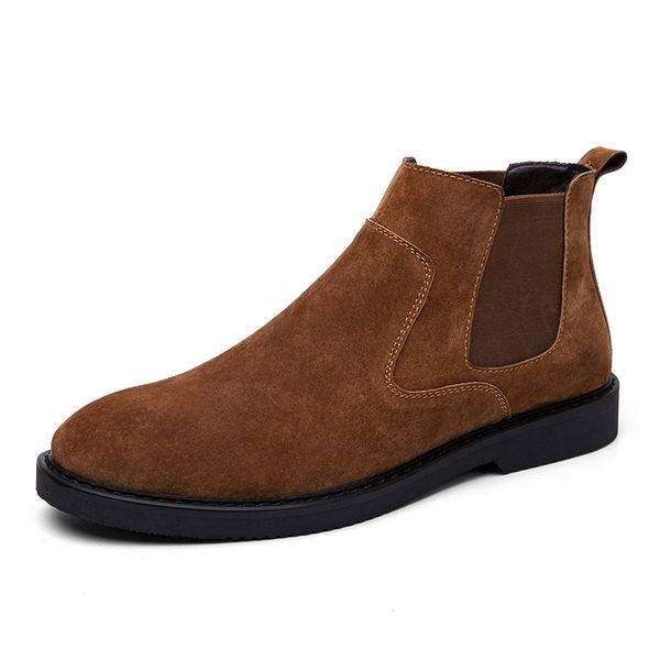 новое поступление мужские повседневные удобные ботильоны slip-on из натуральной кожи оснастки обувь молодежный ботинок botas hombre zapatos, Black
новое поступление мужские повседневные удобные ботильоны slip-on из натуральной кожи оснастки обувь молодежный ботинок botas hombre zapatos, Black