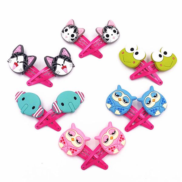 2pcs frog owl chi's cat elephant animal hairpins girls unicorn hair accessories hair clips barrette headband cartoon hair tie, Slivery;white
2pcs frog owl chi's cat elephant animal hairpins girls unicorn hair accessories hair clips barrette headband cartoon hair tie, Slivery;white