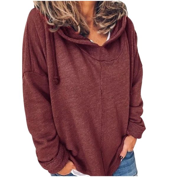 2019 winter casual loose fleece women hoodies sweatshirts long sleeve solid girl pullovers loose hooded female thick coat#j30, Black
2019 winter casual loose fleece women hoodies sweatshirts long sleeve solid girl pullovers loose hooded female thick coat#j30, Black