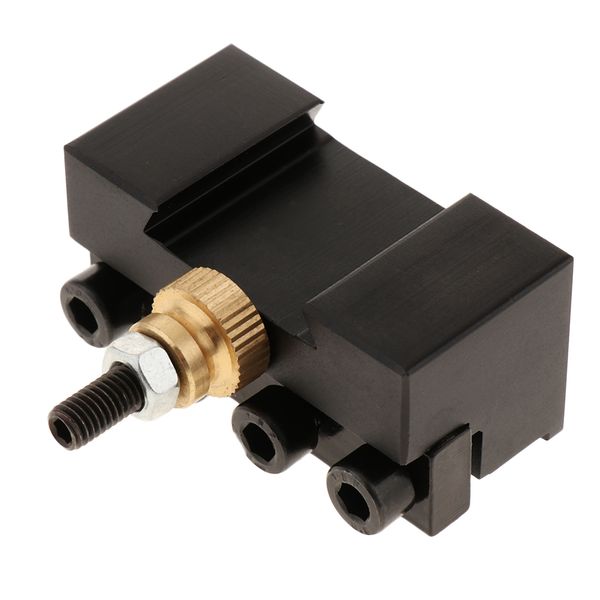 alloy 1/2 mini lathes quick change post facing milling tool holder turning and facing holder black