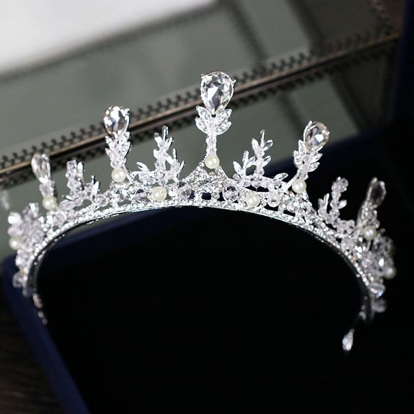 silver leaf water drop bridal diadem alloy rhinestone crystal crown tiara de noiva headpiece hair jewelry wedding accessories jl, Golden;white
silver leaf water drop bridal diadem alloy rhinestone crystal crown tiara de noiva headpiece hair jewelry wedding accessories jl, Golden;white