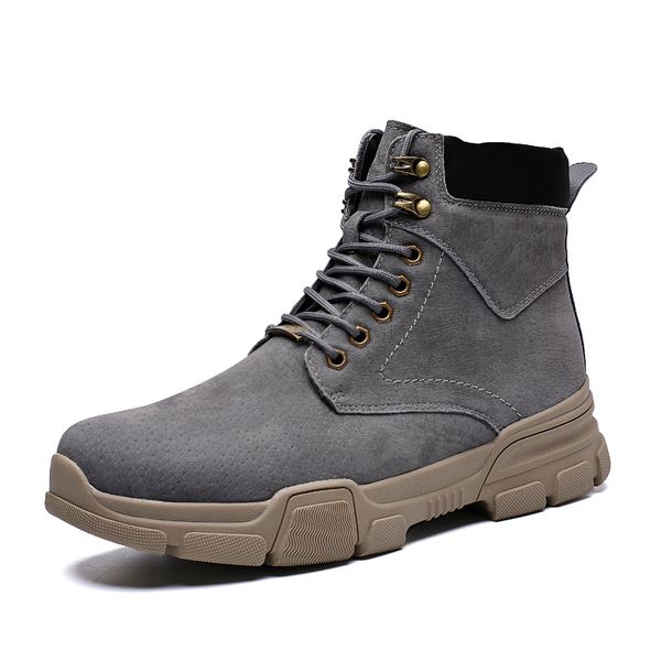 mleam fashion winter cotton men casual boot work safety ankle boots male outdoor comfortable walking shoes for men, Black
mleam fashion winter cotton men casual boot work safety ankle boots male outdoor comfortable walking shoes for men, Black