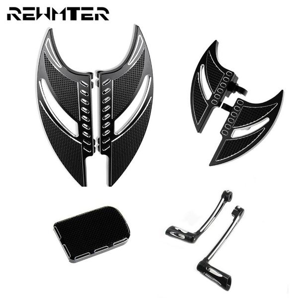 motorcycle cnc front rear floorboards footpegs+shift lever w/shifter pegs+brake pedal aluminum black for touring softail
motorcycle cnc front rear floorboards footpegs+shift lever w/shifter pegs+brake pedal aluminum black for touring softail