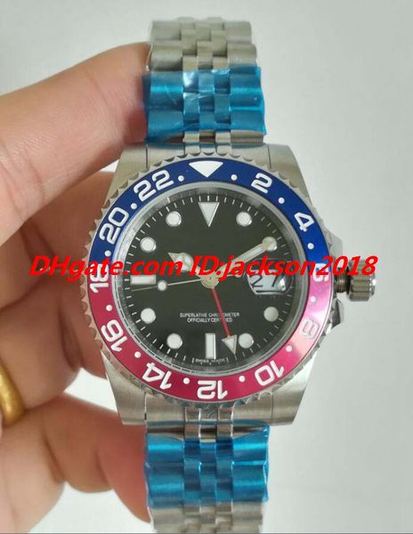 5 style luxury watches new ceramic bezel 126710blro 40mm stainless steel strap automatic fashion men's watch wristwatch, Slivery;brown
5 style luxury watches new ceramic bezel 126710blro 40mm stainless steel strap automatic fashion men's watch wristwatch, Slivery;brown