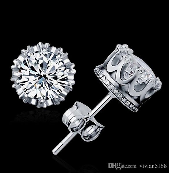 высочайшее качество 925 silver crown шпилька серьги способа cz алмазный 18k real позолоченные серьги стержня ювелирных изделий кристалл 2 цв, Golden;silver
высочайшее качество 925 silver crown шпилька серьги способа cz алмазный 18k real позолоченные серьги стержня ювелирных изделий кристалл 2 цв, Golden;silver