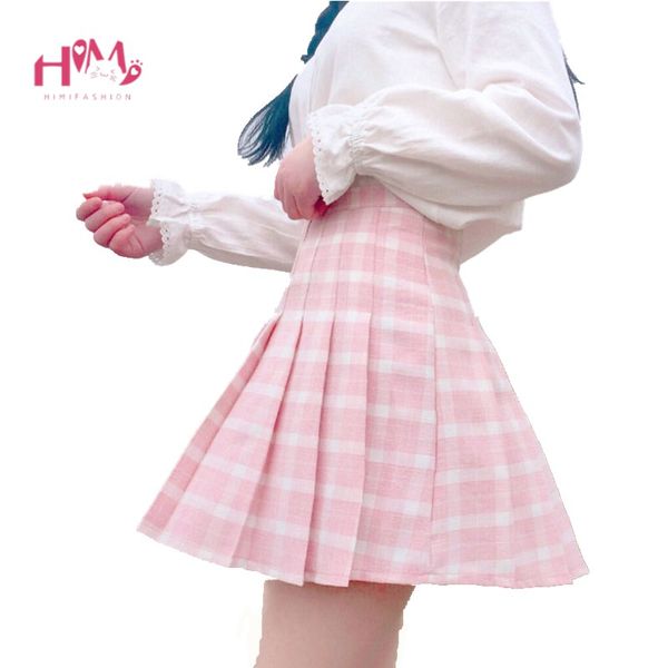 new spring high waist plaid a-line skater skirts harajuku tutu skirt japanese school uniform kawaii harajuku mini pleated skirt, Black
new spring high waist plaid a-line skater skirts harajuku tutu skirt japanese school uniform kawaii harajuku mini pleated skirt, Black