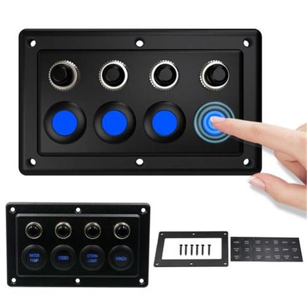 12v 24v 4 digit panel single led touch screen panel universal ships and vehicles touch control box waterproof
12v 24v 4 digit panel single led touch screen panel universal ships and vehicles touch control box waterproof