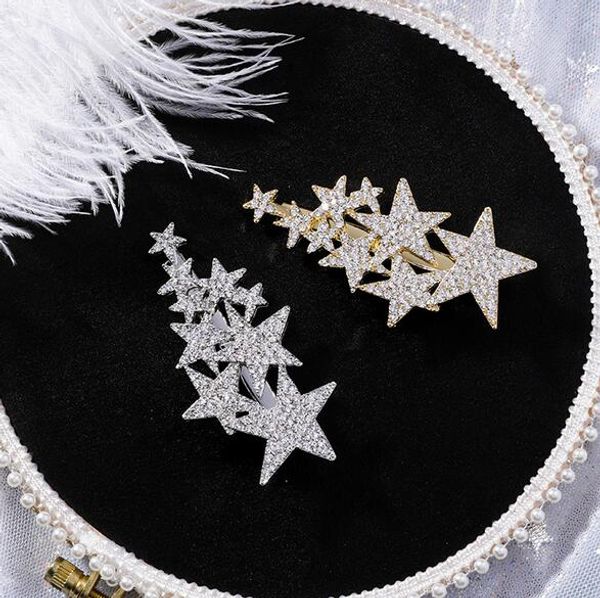 korea women shiny rhinestones big small star hairpins hair accessories for girls metal gold silver hair clips hairgrip, Golden;white
korea women shiny rhinestones big small star hairpins hair accessories for girls metal gold silver hair clips hairgrip, Golden;white