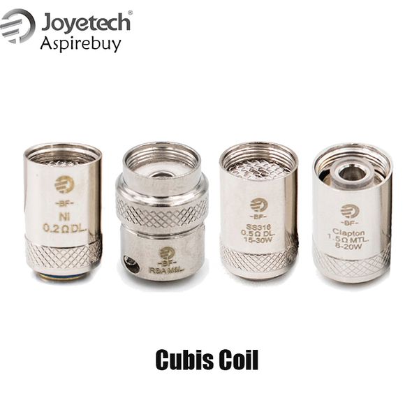 

Joyetech Cubis Coil BFSS316 0.5ohm 1.0ohm 0.6ohm Aio Coil Cubis Ni200 Клэптон Coil 1.5ohm Для Joyetech Cubis Tank Аутентичные