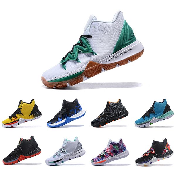 New Arrival Irving Limited 5 Duke Men Basketball Shoes Concepts Black Magic for Kyrie 5s PE Chaussures Mens Trainers Designer Sneaker 7-12
New Arrival Irving Limited 5 Duke Men Basketball Shoes Concepts Black Magic for Kyrie 5s PE Chaussures Mens Trainers Designer Sneaker 7-12