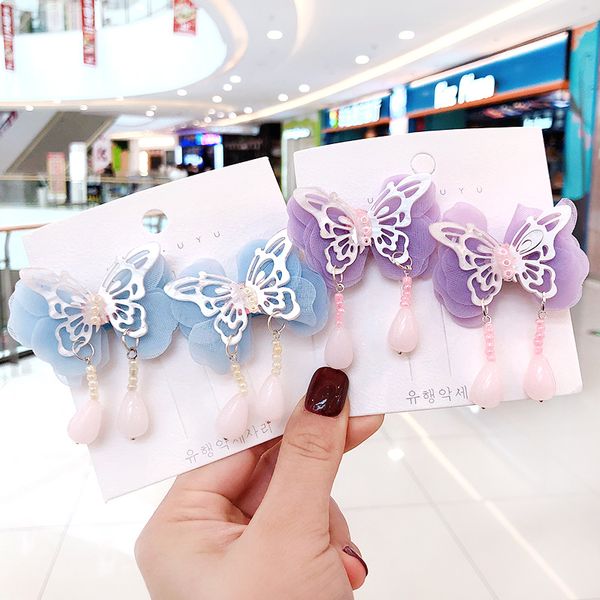 2 pcs/set children cute candy antiquity pearl butterfly flower ornament hair clips girls lovely hairpins kids hair accessories, Slivery;white
2 pcs/set children cute candy antiquity pearl butterfly flower ornament hair clips girls lovely hairpins kids hair accessories, Slivery;white