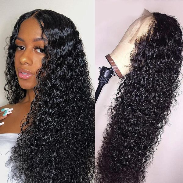 curly human hair wig brazilian hair 13x4 swiss lace frontal pre plucked curly lace front wig for women non remy fake, Black
curly human hair wig brazilian hair 13x4 swiss lace frontal pre plucked curly lace front wig for women non remy fake, Black