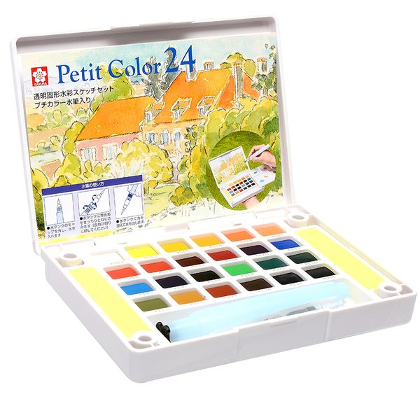 sakura solid watercolor paint 24 color set ncw-24h netherlands terence portable transparent 
sakura solid watercolor paint 24 color set ncw-24h netherlands terence portable transparent