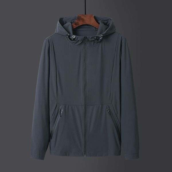 summer thin jackets coats men windbreakers casual outerwear jacket breathable solid color mens sun protection clothing hx352, Black;brown
summer thin jackets coats men windbreakers casual outerwear jacket breathable solid color mens sun protection clothing hx352, Black;brown