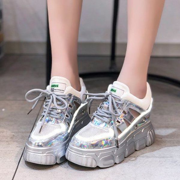 women platform sandals chunky shoes designers brand fashion woman 8cm high heels wedges sandal beach silver lace up casual shoes lll, Black
women platform sandals chunky shoes designers brand fashion woman 8cm high heels wedges sandal beach silver lace up casual shoes lll, Black