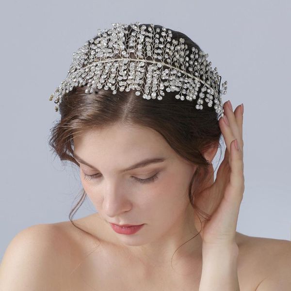 other trixy h258 crystal wedding headband romantic silver full rhinestone tiara and crown handmade headpieces, Golden;white
other trixy h258 crystal wedding headband romantic silver full rhinestone tiara and crown handmade headpieces, Golden;white