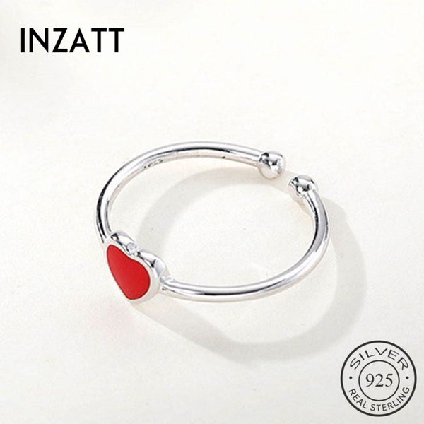 inzareal 925 sterling silver enamel red heart ring for fashion women cute fine jewelry accessories 2019 gift, Golden;silver
inzareal 925 sterling silver enamel red heart ring for fashion women cute fine jewelry accessories 2019 gift, Golden;silver