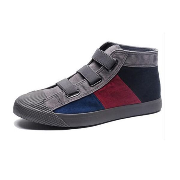be true 2019 new korean men shoes canvas shoe wild mens casual trend high-shoes autumn winter tide shoes, Black
be true 2019 new korean men shoes canvas shoe wild mens casual trend high-shoes autumn winter tide shoes, Black