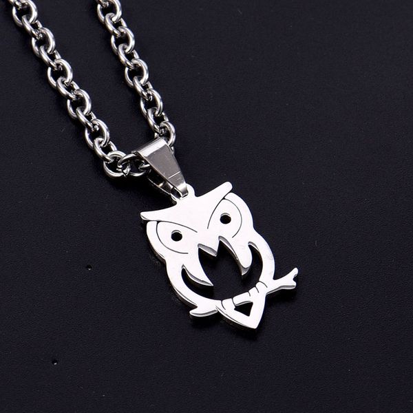 delicate owl flower stainless steel choker gifts 2019 elegant round necklace sliver chain women man new fashion pendant jewelry, Silver
delicate owl flower stainless steel choker gifts 2019 elegant round necklace sliver chain women man new fashion pendant jewelry, Silver