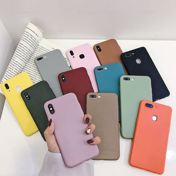new candy color tpu cases matte frostedcellphone case for apple iphone xs max xr x 8 plus 7 6 6s 5 5s
new candy color tpu cases matte frostedcellphone case for apple iphone xs max xr x 8 plus 7 6 6s 5 5s