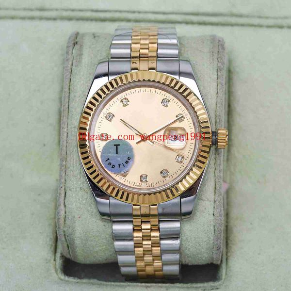 10 стиль качество высокого качества часы 41 мм datejust 126333 126233 116231 18-каратного золота автоматические мужские часы часы, Slivery;brown
10 стиль качество высокого качества часы 41 мм datejust 126333 126233 116231 18-каратного золота автоматические мужские часы часы, Slivery;brown