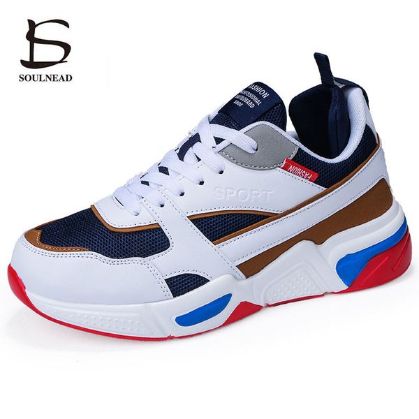 2019 spring autumn new men's running sport shoes outdoor thick bottomed sneakers non-slip casual shoes pu+mesh breathable 39-46
2019 spring autumn new men's running sport shoes outdoor thick bottomed sneakers non-slip casual shoes pu+mesh breathable 39-46