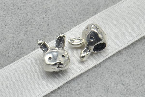 2016 new spring 100% authentic 925 sterling silver beads remarkable rabbit fits for pandora snake chain bracelets necklace, Black
2016 new spring 100% authentic 925 sterling silver beads remarkable rabbit fits for pandora snake chain bracelets necklace, Black