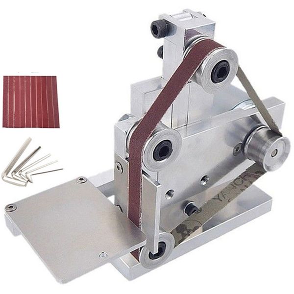 eu plug diy mini belt sander bench mount grinder polishing grinding machine buffer electric angle grinder 175x110x140mm
eu plug diy mini belt sander bench mount grinder polishing grinding machine buffer electric angle grinder 175x110x140mm