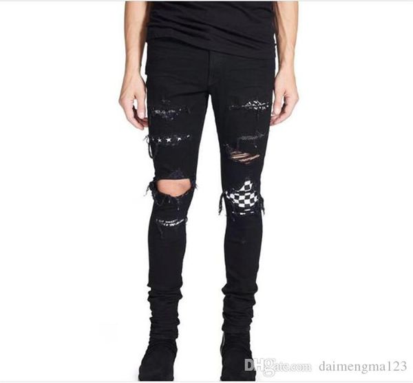 30pcs jeans brand srping biker denim jeans men designe los aangeles street hole black jeans slim skinny pants m359, Blue
30pcs jeans brand srping biker denim jeans men designe los aangeles street hole black jeans slim skinny pants m359, Blue