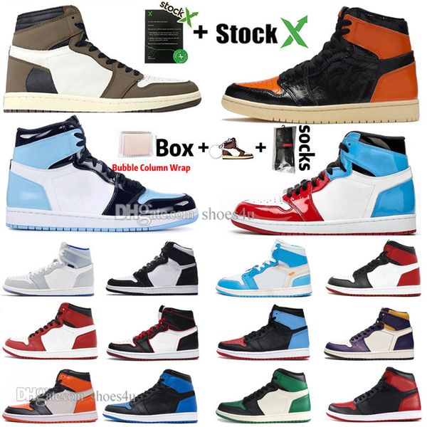 1 high travis scotts fearless panda obsidian mens basketball shoes racerl blue unc 1s chicago banned bred toe men sport designer sneaker
1 high travis scotts fearless panda obsidian mens basketball shoes racerl blue unc 1s chicago banned bred toe men sport designer sneaker