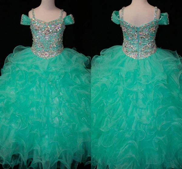 crystals mint green flower girls dresses long little girl' pageant toddler kids for girl infant glitz communion prom ball gowns, White;blue
crystals mint green flower girls dresses long little girl' pageant toddler kids for girl infant glitz communion prom ball gowns, White;blue