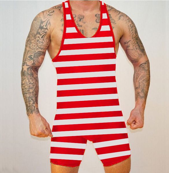 mens color stripe tight suit man one-piece wrestling singlet powered earotics suit bodybuilding jersey g8021
mens color stripe tight suit man one-piece wrestling singlet powered earotics suit bodybuilding jersey g8021