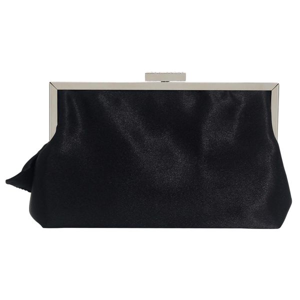 black envelope clutch bag evening pleated satin shoulder bag crossbody bag, Black;red
black envelope clutch bag evening pleated satin shoulder bag crossbody bag, Black;red