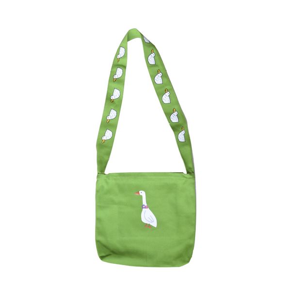 new design women's canvas messenger bag preppy style cartoon printed shoulder bag summer green handbag
new design women's canvas messenger bag preppy style cartoon printed shoulder bag summer green handbag