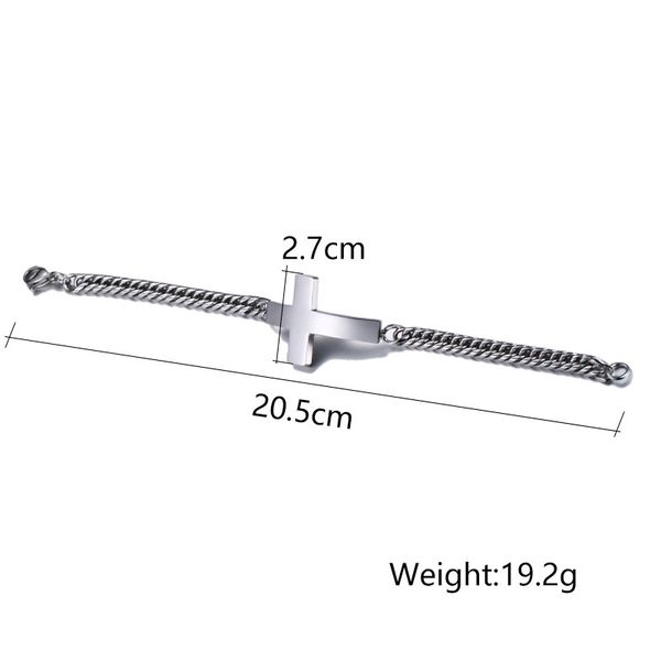 fxm stainless steel bangle manbracelet new arrival crooss shape jewelry most popular bracelet for man 22cm birthday gift, White
fxm stainless steel bangle manbracelet new arrival crooss shape jewelry most popular bracelet for man 22cm birthday gift, White