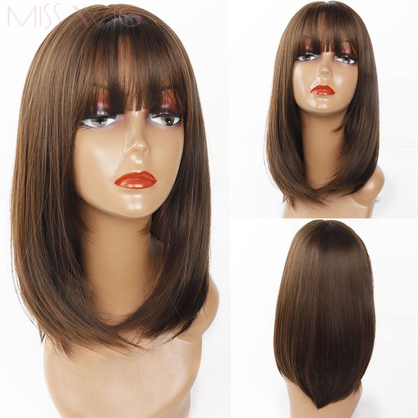 miss straight black synthetic wigs with bangs for women medium length hair bob wig heat resistant bobo hairstyle cosplay wigs
miss straight black synthetic wigs with bangs for women medium length hair bob wig heat resistant bobo hairstyle cosplay wigs